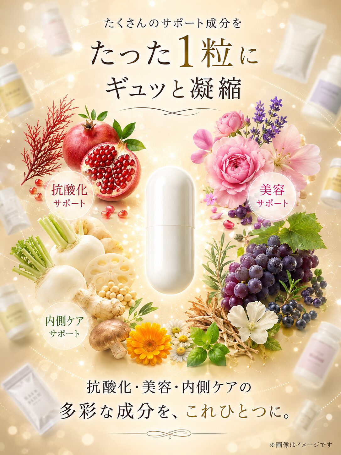 成分凝縮イメージの説明画像